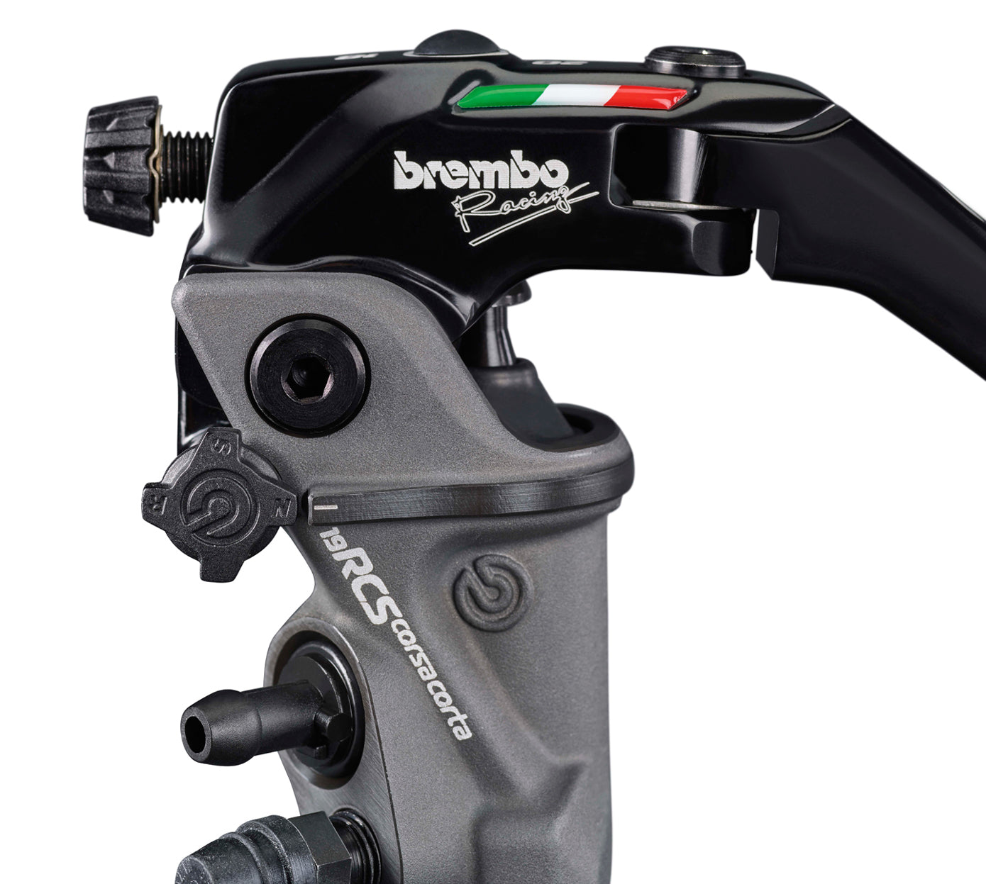 Brembo Radial Brake Master Cylinder - 19RCS CORSA CORTA Premium Kit