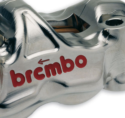 Brembo Radial Calipers GP4 RX CNC P4 32/32 108mm Mount, Left & Right Calipers [Nickel finish]