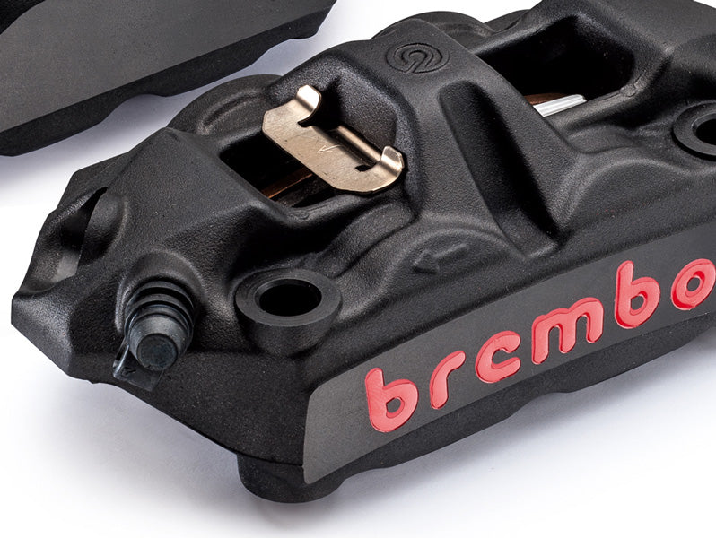 Brembo Radial Calipers Monobloc M4 34 100mm Mount, Left & Right Calipers + 2 Brake Pads + Thermotape
