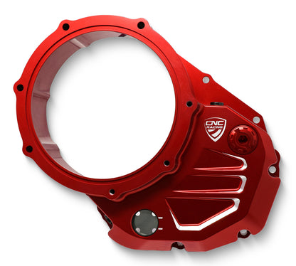 CNC Racing Ducati Clear Wet Clutch Cover [Ducati]