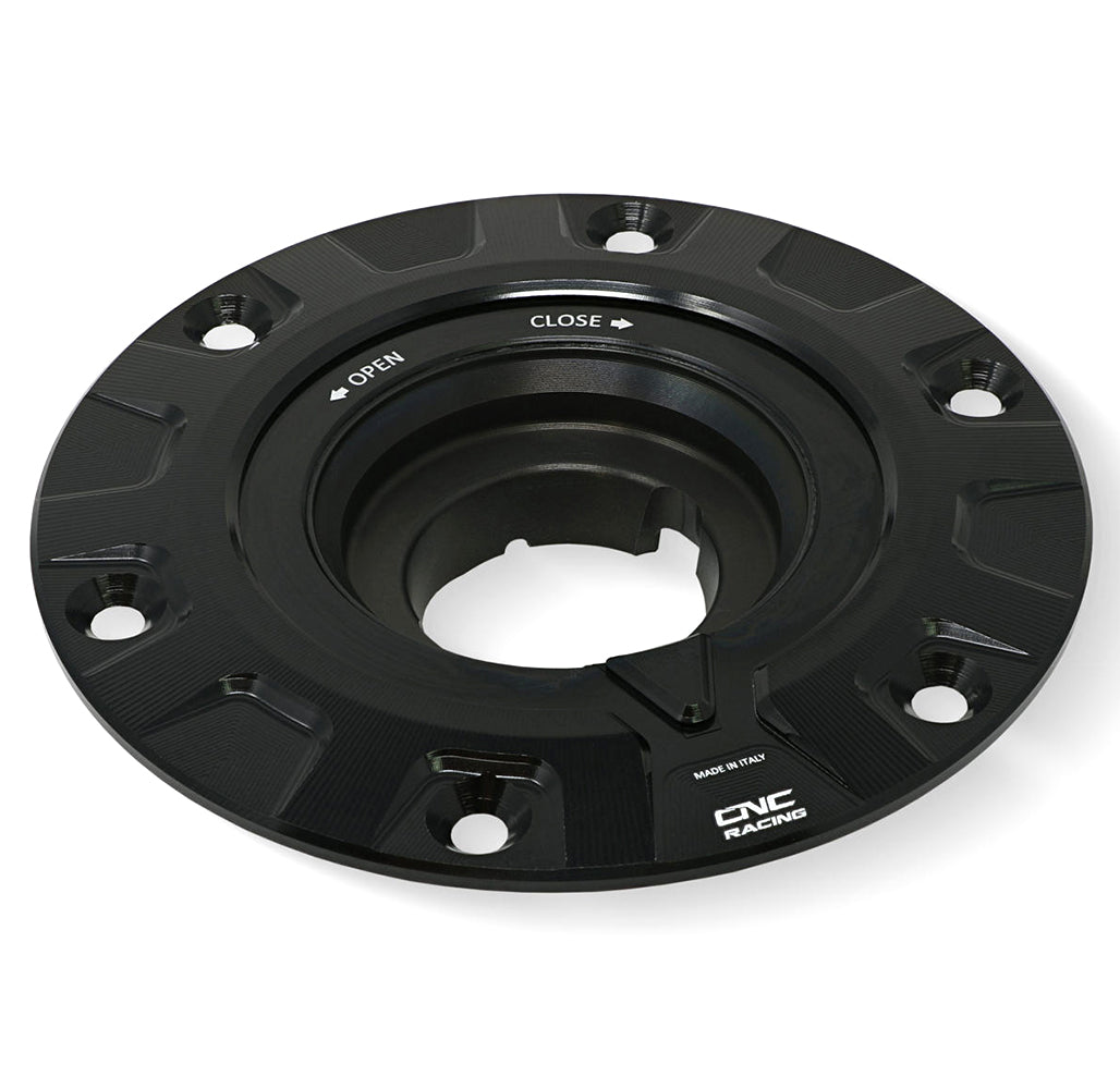 CNC Racing Aluminum Gas Cap Flange ONLY [Ducati Multistrada, Hypermotard 950, Diavel 1260/S]
