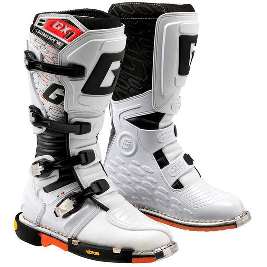 [NEW] Gaerne GX1 SuperMoto Boots [White] [Size 43EU]