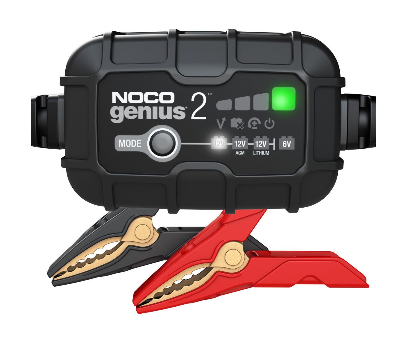 NOCO Genius 2 6V & 12V 1.1A UltraSafe Smart Battery Charger