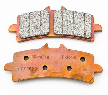 Brembo Brake Pads Sintered Sport - 1x Couple Brake Pad for 1x Disc - Plates 07.9882.38 / Compound BRM10HHH