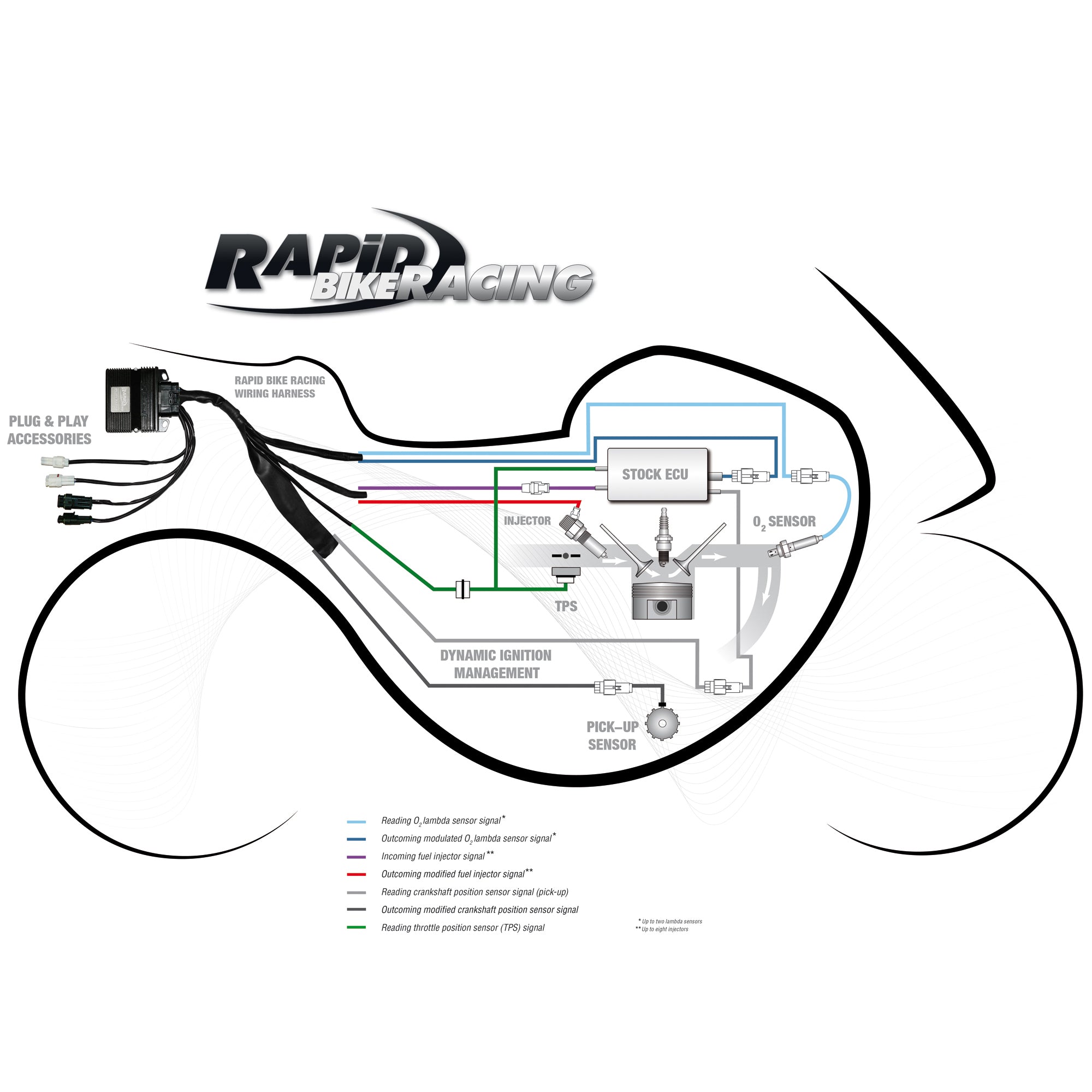 ECU Rapid Bike Racing Kit [YZF-R6 08-16] – ApexTiresKuwait