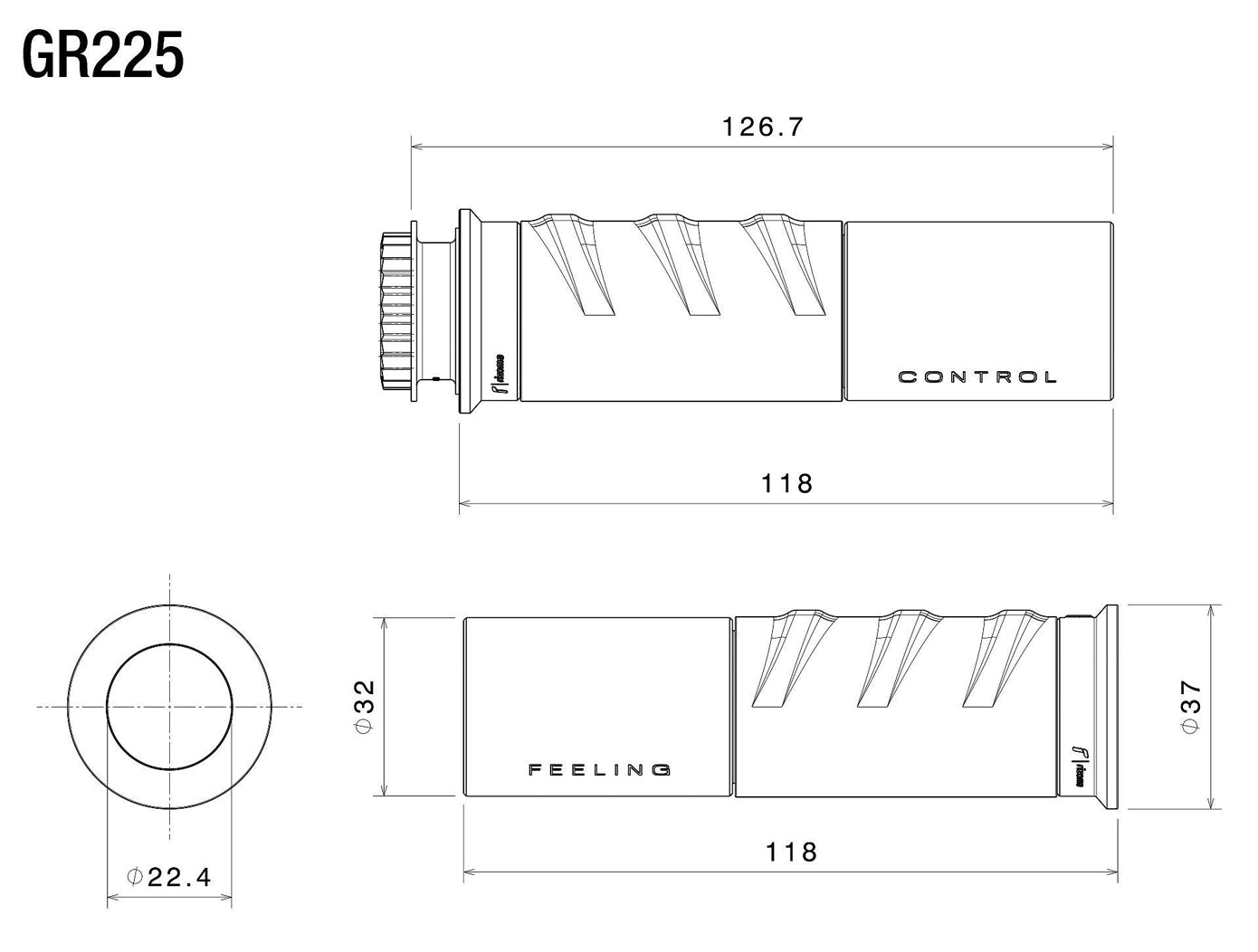 Rizoma Grips - Icon [Universal]