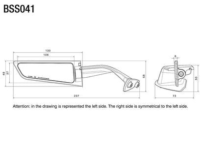 Rizoma Stealth Mirror [Panigale 899, 1199 13-14]