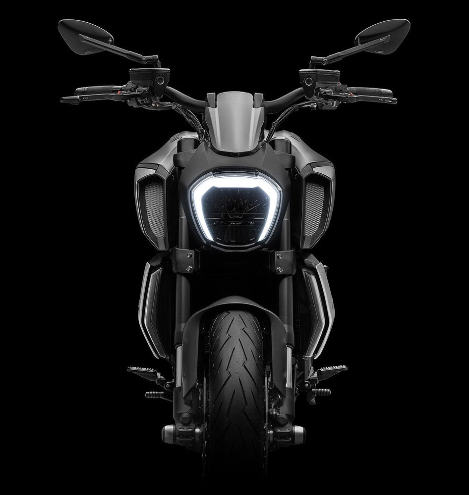 Rizoma Front Aluminum Headlight Fairing Screen Cover [Ducati Diavel 1260/S]