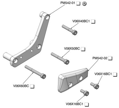 Rizoma Engine Protector - Right Side [GSXR1000 09-16] [التوصيل في نفس اليوم]