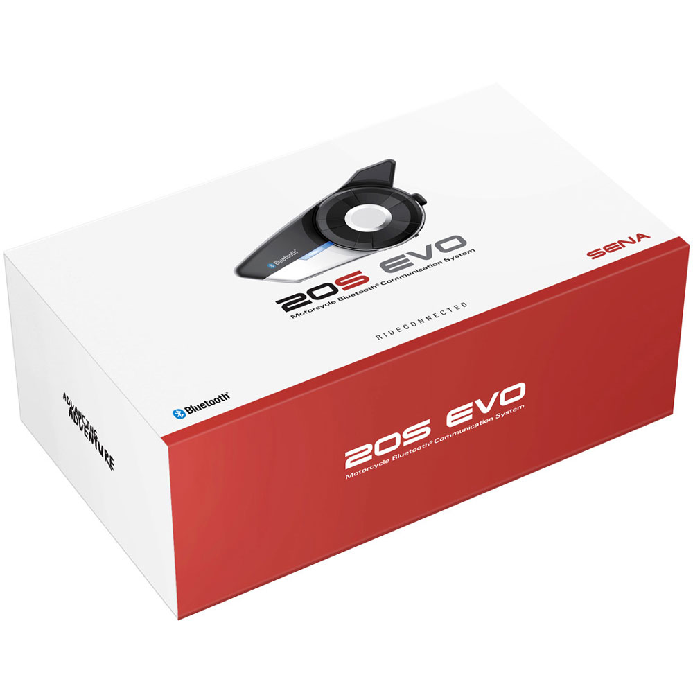 Sena 20S EVO Bluetooth通信システム Sena 20S EVO Motorcycle Bluetooth Communication System & HD